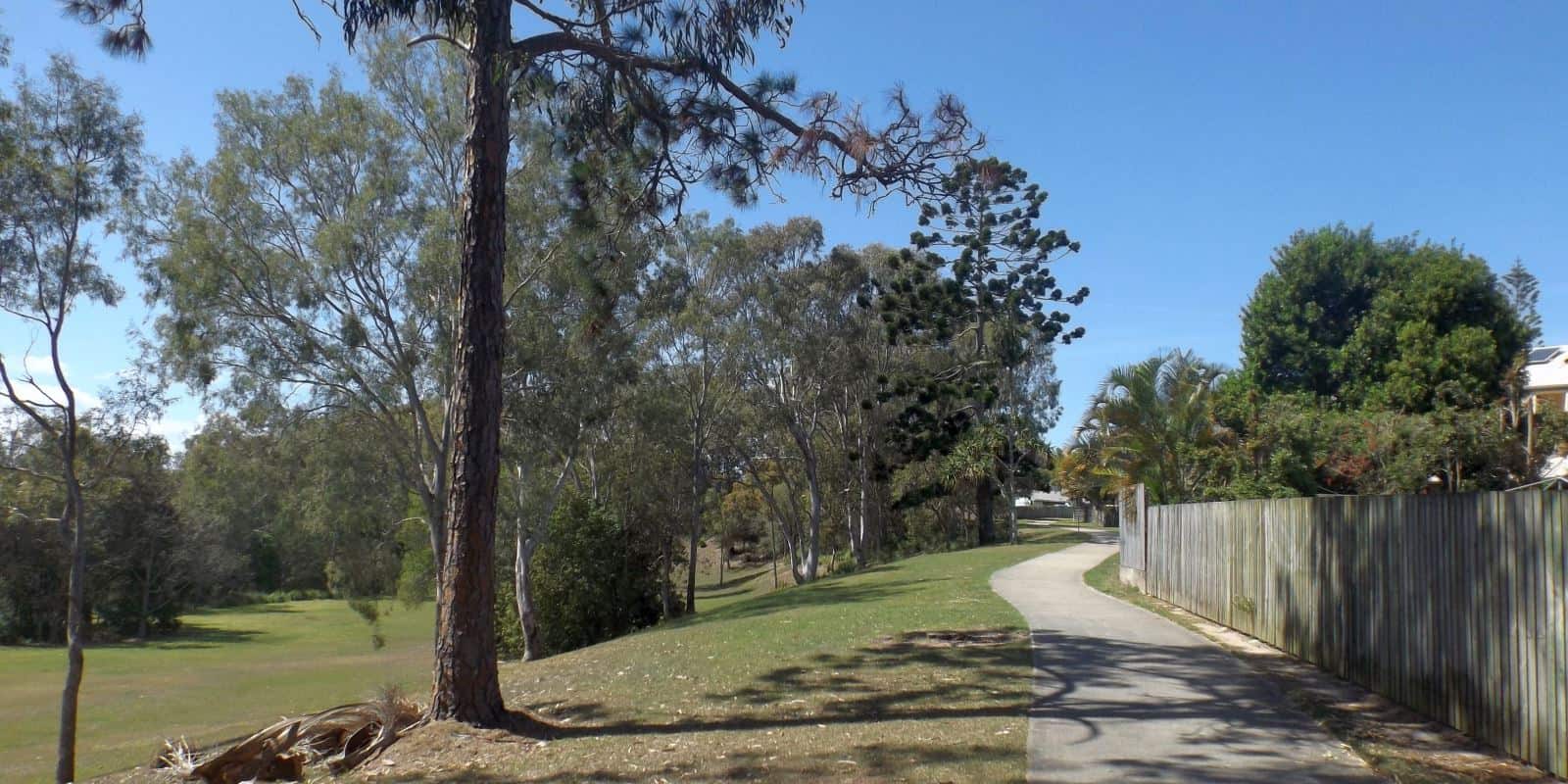 The Moreton Bay Cycleway in Queensland